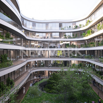 Design trifft Nachhaltigkeit: Ihr Büro im Holz-Hybrid-Neubau