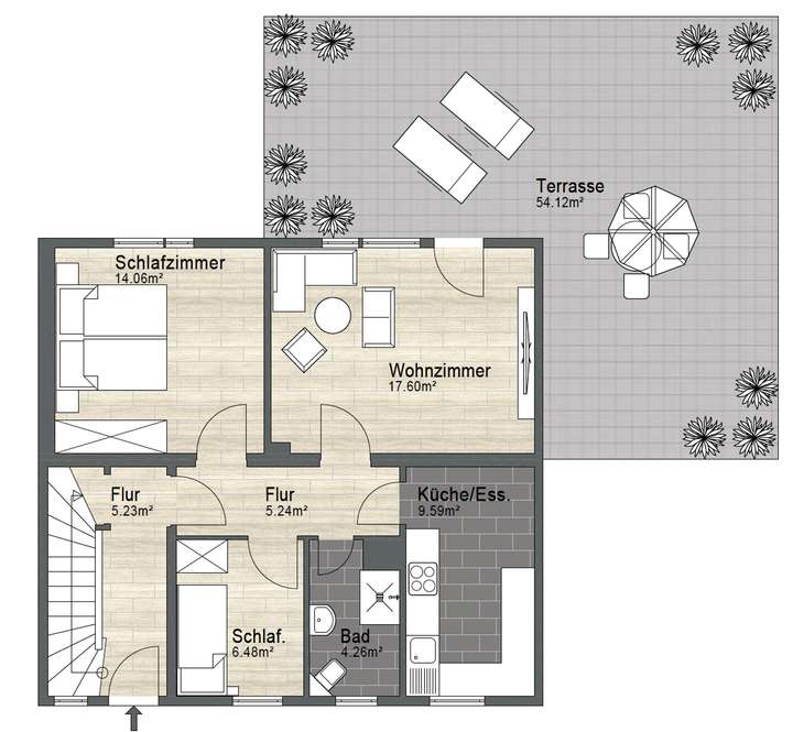 Grundriss EG