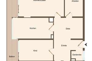 Großzügige Wohnung mit Sonnenbalkon – Die vollständige Adresse der Immobilie erhältst du vom Anbieter., 53177 Pennenfeld, Bonn – Vorschaubild 17