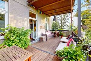 Großzügige Altbauwohnung mit Terrasse, Balkon und grünem Außenbereich – Die vollständige Adresse der Immobilie erhältst du vom Anbieter., 12203 Lichterfelde, Berlin – Vorschaubild 2