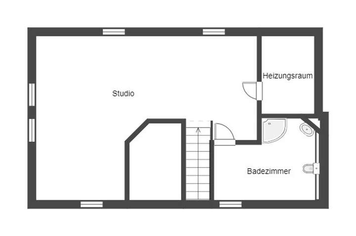 Grundriss Skizze DG