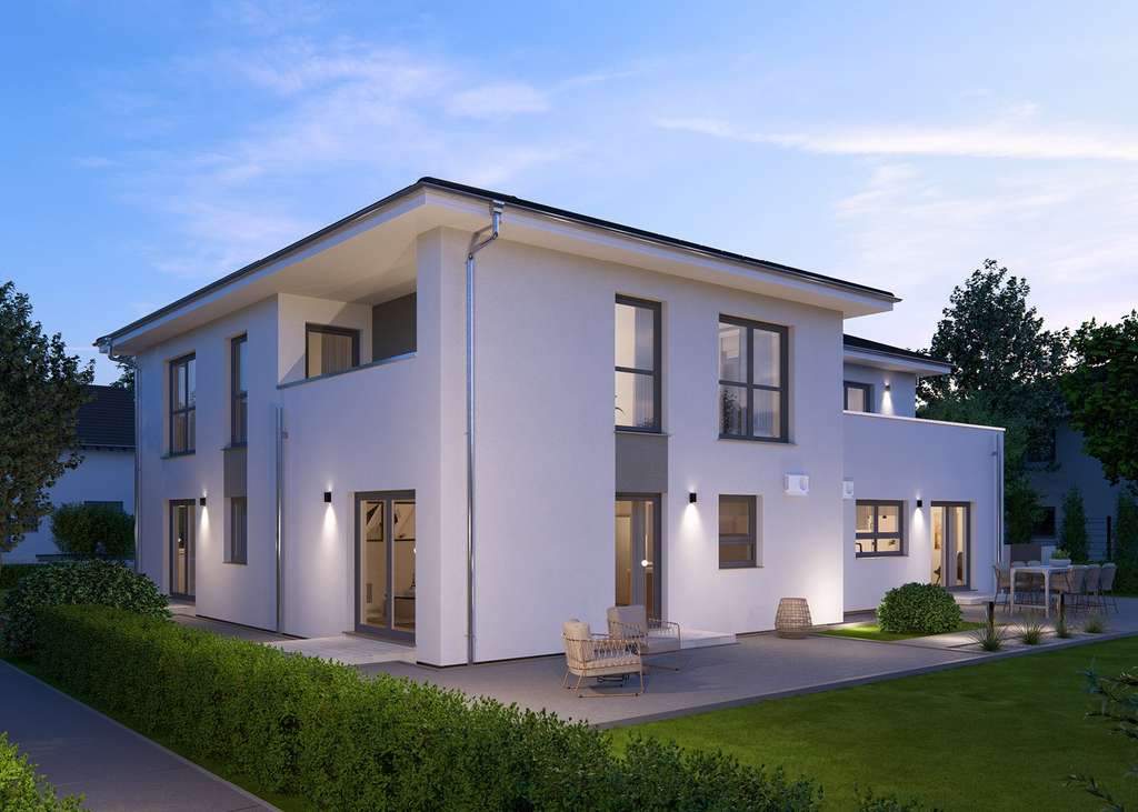 Immobilie in Bermatingen - Mehrfamilien Stadtoase mit Penthouse und Walmdach - massa machts möglich - Bild 2