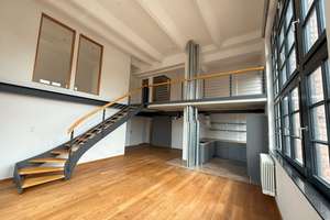Raum, Licht, Geschichte: Außergewöhnliche Industrieloft-Maisonette mit Südbalkon – Die vollständige Adresse der Immobilie erhältst du vom Anbieter., 12555 Köpenick, Berlin – Vorschaubild 13