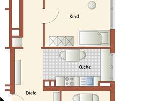 3-Zimmer-Wohnung mit Balkon & Aufzug – zentral in Ludwigshafen Süd – 67061 Süd, Ludwigshafen am Rhein – Vorschaubild 2