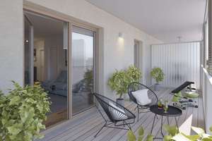 ** 2-Zimmer im Erstbezug | großer Südbalkon | Einbauküche | auch in weiteren Etagen verfügbar *** – Kohlenstraße 31, 4107 Zentrum-Südost, Leipzig – Vorschaubild 4