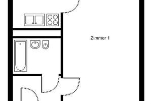 1-Zimmerwohnung mit Badewanne – Barther Str. 11, 13051 Neu-Hohenschönhausen, Berlin – Vorschaubild 5