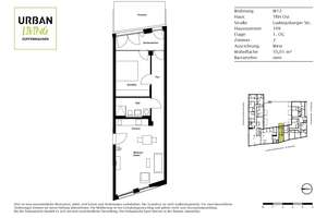 Sonniges Wohnen mit attraktiver Ausstattung! - 2-Zimmer-Wohnung mit EBK – Ludwigsburger Str. 109, 70435 Zuffenhausen-Hohenstein, Stuttgart – Vorschaubild 7