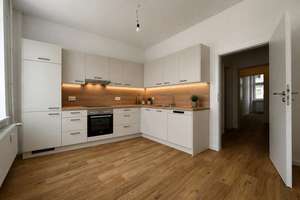 Effiziente Wohnung mit  Wohnküche und zwei Schlafzimmer