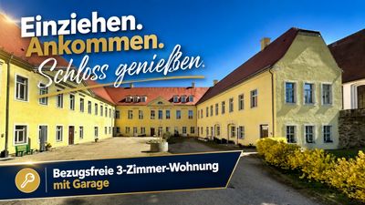Ihr neues Zuhause mit Charakter – stilvoll wohnen im Schlossambiente -
3-Zi. Wohnung im Schloss