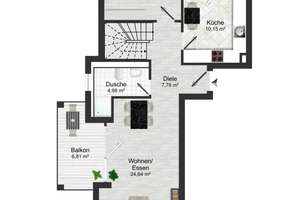 Lichtdurchflutete 3-Zimmer-Maisonette in begehrter Feldrandlage von Mainz-Bretzenheim! – Die vollständige Adresse der Immobilie erhältst du vom Anbieter., 55128 Bretzenheim, Mainz – Vorschaubild 18