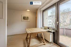 Ruhige 1-Zimmer-Wohnung mit sonnigem Balkon