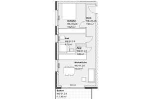 Lev.-Opladen: Super geschnittene 2-Zimmer-Wohnung mit EBK, Sonnenbalkon u. v. m.! – Europaallee 120, 51379 Opladen, Leverkusen – Vorschaubild 2