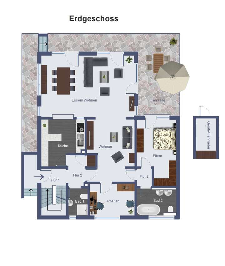 Grundriss - Erdgeschoss