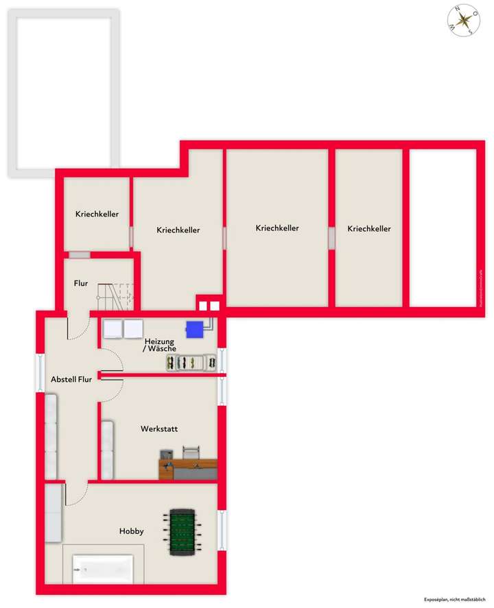 Grundriss Kellergeschoss