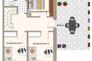 außergewöhnlich großes Grundstück in beliebter Wohnlage...sanierungsbedürftiges REH in Alterlangen – Die vollständige Adresse der Immobilie erhältst du vom Anbieter., 91056 Heiligenloh, Erlangen – Vorschaubild 4