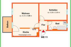 Helle freundliche Wohnung mit Balkon und schickem Fensterbad – Grüner Winkel 3, 9127 Chemnitz – Vorschaubild 20