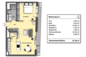 Luxuriös möblierte 2-Zimmer-Wohnung zur Miete – Die vollständige Adresse der Immobilie erhältst du vom Anbieter., 20457 HafenCity, Hamburg – Vorschaubild 16