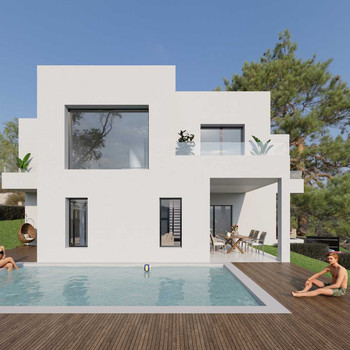 EXKLUSIVE LUXUS-NEUBAUVILLA MIT POOL IN CALONGE – COSTA BRAVA