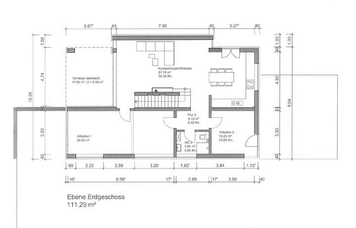 Grundriss _ Ebene Erdgeschoss