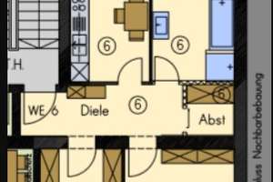 **Hochwertig saniertes Jugendstilhaus mit Balkon, FBHZ, Aufzug** WE06**( 2-jährige Mindestmietdauer) – Körnerstraße 17, 9130 Sonnenberg, Chemnitz – Vorschaubild 3
