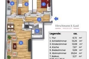 Sonnig 🌻 | Balkon | TG-Stellplatz – Die vollständige Adresse der Immobilie erhältst du vom Anbieter., 81739 Altperlach, München – Vorschaubild 10