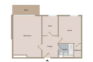 ELVIRA – Harlaching, stilvolle 2-Zimmer-Wohnung in Bestlage – 81545 Harlaching, München – Vorschaubild 9