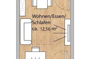 Kapitalanlage in zentraler Lage - 1-Zimmer-Apartment mit Stellplatz 
Top-Rendite mit 5,7 % – 93053 Kasernenviertel, Regensburg – Vorschaubild 8
