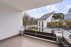 Helle 87m² Wohnung im kleinen Mehrparteienhaus mit zwei sonnigen Balkonen – Die vollständige Adresse der Immobilie erhältst du vom Anbieter., 81477 Solln, München – Vorschaubild 3
