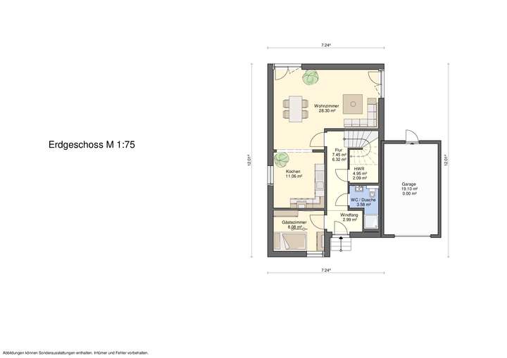 Rohe 101 Grundriss EG