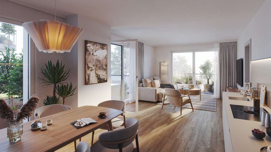 Immobilie in Feldafing - NEUBAUPROJEKT 'LA ROSA'-Feldafing - Bild 4