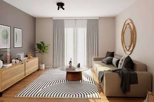 Erdgeschosswohnung mit Terrasse, eigenem Gartenanteil und zwei Bäder – Lichtenrader Damm 237, 12305 Lichtenrade, Berlin – Vorschaubild 1