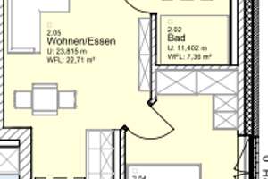 Erstbezug - Moderne 2-Zimmer-Wohnung mit Sonnenbalkon in Kreyenbrück – Die vollständige Adresse der Immobilie erhältst du vom Anbieter., 26133 Kreyenbrück, Oldenburg (Oldenburg) – Vorschaubild 5