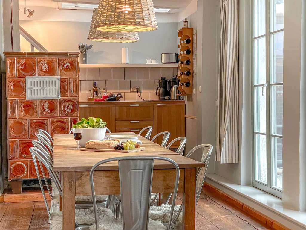 Immobilie in Vogelsang-Warsin - Historie trifft Komfort - ehem. Hof des Kahnschiffers: antike Öfen + Holzdielen 900m vom Haffstrand - Bild 4