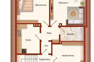 Provisionsfrei* Geräumiges, solides 2-FH mit Keller in Top Lage !!! – Eldringstraße 6, 46485 Wesel – Vorschaubild 18