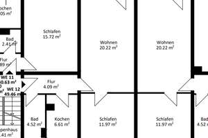 Zentral gelegene 2-Raum-Wohnung mit Balkon!