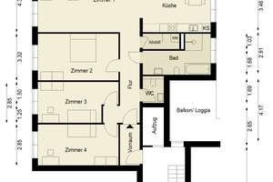 4 Zimmer - sofort bezugsfrei mit Balkon, Wintergarten, Lift - Termin sichern – Die vollständige Adresse der Immobilie erhältst du vom Anbieter., 10245 Friedrichshain, Berlin – Vorschaubild 2