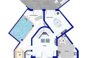 Exklusive Villa mit Schwimmbad, Sauna, 2 Garagen, Wintergarten – Heinsberg (Kreis) – Vorschaubild 27