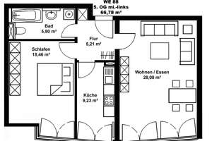 Lichtdurchflutete 2-Raum-Wohnung in unmittelbarer Zentrumsnähe !! – Lutherstraße 9, 4315 Neustadt-Neuschönefeld, Leipzig – Vorschaubild 7
