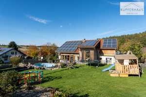 Einfamilienhaus mit traumhaftem Weitblick und Pool in Waldberg bei Bobingen – Augsburg (Kreis) – Vorschaubild 1