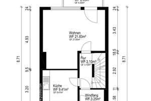 Reihenhaus mit Südgarten - Balkon und Ausbaupotenzial – Die vollständige Adresse der Immobilie erhältst du vom Anbieter., 28277 Kattenesch, Bremen – Vorschaubild 21