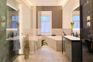 Design-Altbau mit Smart Home | Bezugsfrei | Balkon | Luxusbad | 4-Zimmer-Potenzial – 4229 Schleußig, Leipzig – Vorschaubild 4