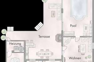 Innenpool, Sauna, Kamin, vier Bäder/WCs, Garage usw.: Fantastisches Ein-/Zweifamilienhaus in Hönow – Die vollständige Adresse der Immobilie erhältst du vom Anbieter., 15366 Hoppegarten – Vorschaubild 31