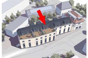 Aufwendig geplantes Penthouse im KfW 40EE Standard in unmittelbarer Entfernung zum Pferdemarkt