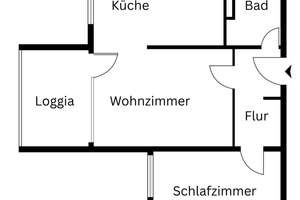 Frei für Ihre Pläne! Helle 2-Zimmer Wohnung mit Loggia – Die vollständige Adresse der Immobilie erhältst du vom Anbieter., 93051 Großprüfening-Dechbetten-Königswiesen, Regensburg – Vorschaubild 15