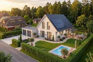 EXCLUSIV: 2.200€ € : Haus 142 m² auf 830 m2 in Bernau Mietkauf++, EBK, DG, PV Anlage, bezugsfertig,