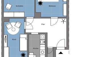 Geräumige 3-Raum Wohnung – Krönerstr. 47, 4318 Anger-Crottendorf, Leipzig – Vorschaubild 5