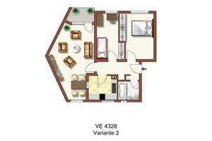 Charmante 3-Zimmer-Etagenwohnung in Krefeld – 66 m² mit Badfenster und Vinylboden – Hinsbecker Straße 22, 47804 Benrad-Süd, Krefeld – Vorschaubild 2