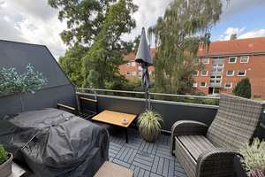 St. Jürgen Nähe Uni - helle 2 Zimmer-Wohnung mit großem Süd-West-Balkon – 23560 Sankt Jürgen, Lübeck – Vorschaubild 2