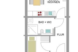 Moderne Singlewohnung in Theesen – Johanne-Kötter-Str. 006A Unbekannt, 33739 Jöllenbeck, Bielefeld – Vorschaubild 5