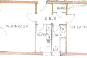 **Helle, gepflegte 2 Zimmerwohnung in zentraler Lage mit Balkon** – 40595 Garath, Düsseldorf – Vorschaubild 9